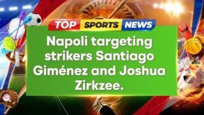 Napoli Leading Race To Sign Feyenoord Striker Santiago Giménez