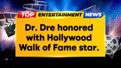 Dr. Dre Honored With Star On Hollywood Walk Of Fame