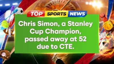 Former NHL Player Chris Simon Dies At Age 52
