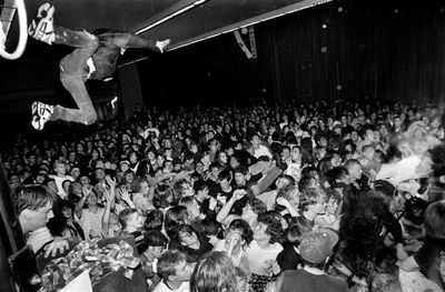 Stage-diver at an early Nirvana gig – Charles Peterson’s best photograph