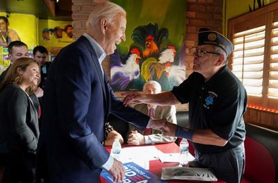 ‘I need you back’: Biden visits western states in effort to firm up Latino vote