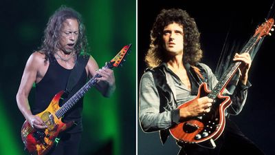 “It’s like Brian May walked over to his tone booth and just turned it up to 11!” Kirk Hammett names his favorite Queen song – and it’s a seriously deep cut