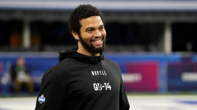 Bears Receiver Keenan Allen Links Up With Caleb Williams at USC Pro Day