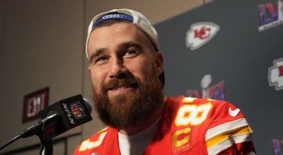 Travis Kelce hilariously imitated Chelsea from Love is Blind on the latest New Heights