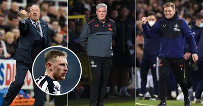 The coach, the man-manager, the sheep herder: Sean Longstaff describes what it’s like playing under Benitez, Bruce and Howe