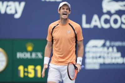 Andy Murray Defeats Matteo Berrettini In Miami Open Match