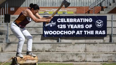 'Wimbledon of woodchopping' branches out for women