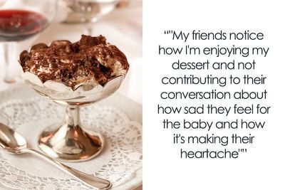 “AITA For Ignoring A Crying Baby In A Restaurant And Continuing To Enjoy My Dessert?”