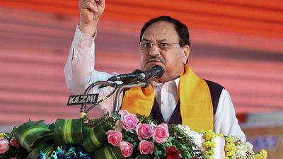 Congress’ ‘rant’ on frozen accounts based on fear of a ‘historic defeat’: BJP president J.P. Nadda