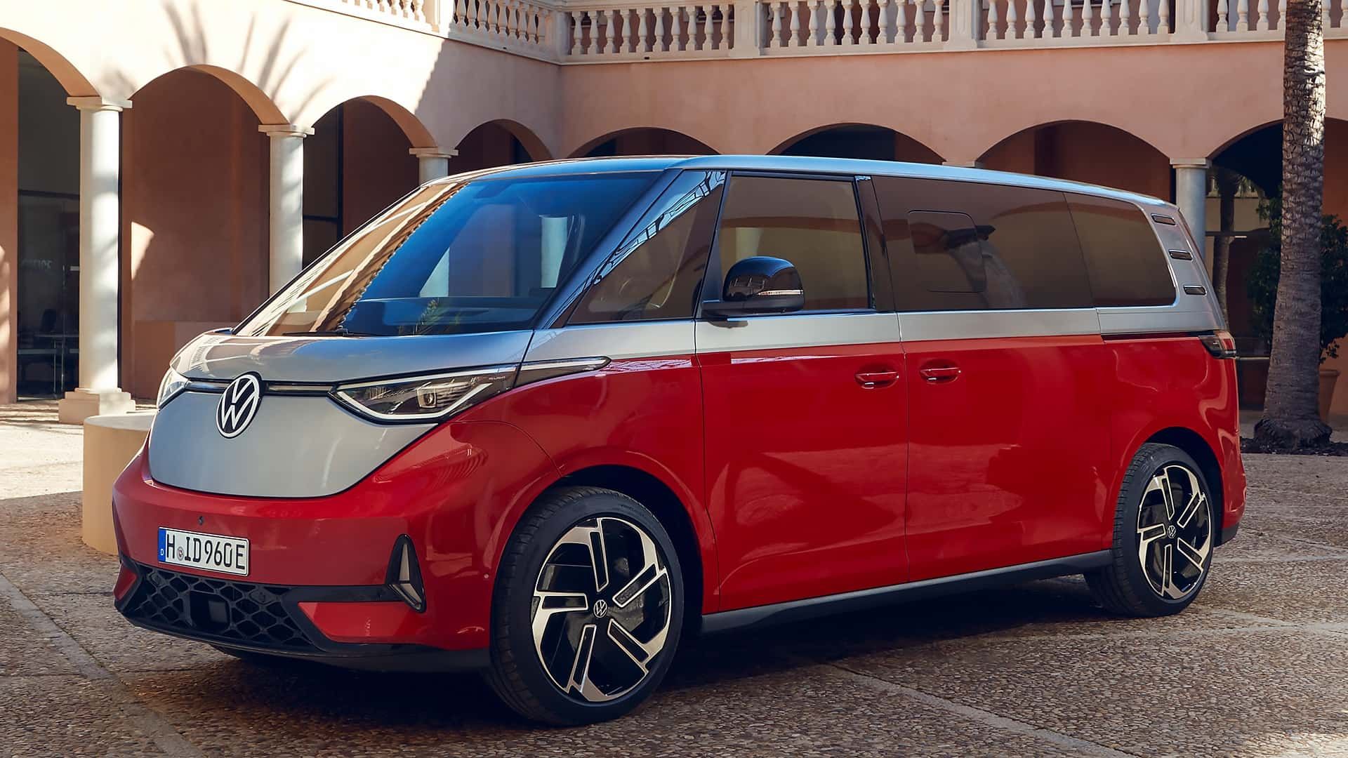 The Volkswagen ID.Buzz GTX Is a Spicy Electric Van…