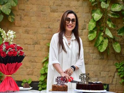 Rani Mukerji cuts cake with paparazzi ahead of 46th birthday
