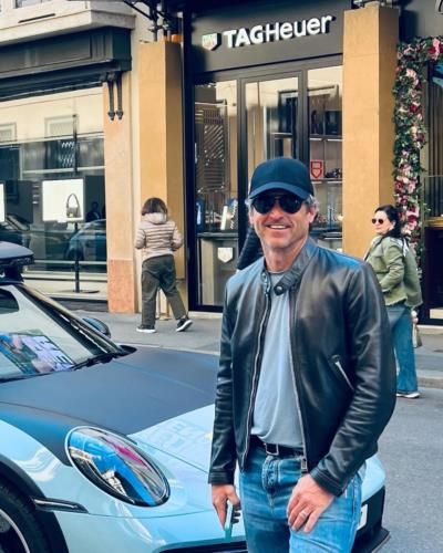 Patrick Dempsey Exudes Confidence Next To Stylish Car In City