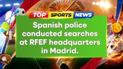 Spanish Football Federation Headquarters Searched In Corruption Investigation