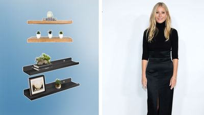 Gwyneth Paltrow's open shelves, kitchens' trendiest look, is easy to recreate with these expert designer tips