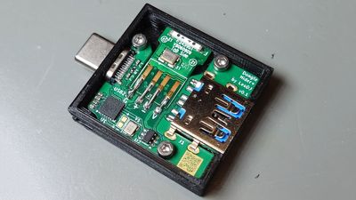 DongleHider+ is a cunning new Framework laptop Expansion Card for hiding up to three dongles