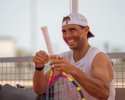 Rafael Nadal's Joyful Moment: A Glimpse Of Tennis Passion
