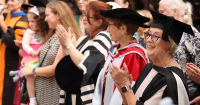 With an enrobing ceremony, a medal and a mace, the university welcomes chancellor