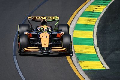 F1 Australian GP: Norris fastest in FP1 as Albon brings out red flag