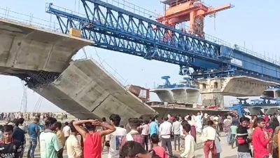 Country’s largest under construction bridge collapses in Bihar; one killed, nine injured