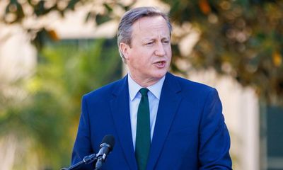 David Cameron says Aukus and Nato must be in ‘best possible shape’ ahead of potential Trump win