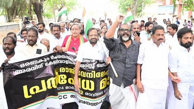 Arvind Kejriwal’s arrest: CPI(M), Congress stage street protests in Kerala