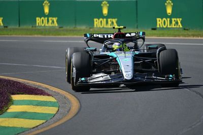 Hamilton "least confident" ever with Mercedes W15 F1 car in Australia