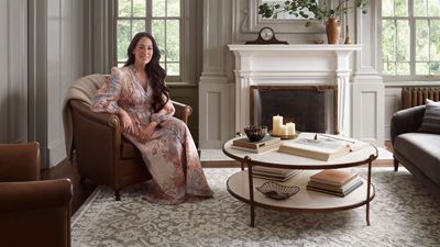 Magnolia by Joanna Gaines x Loloi just dropped new rugs and throw pillows that will elevate your living room game