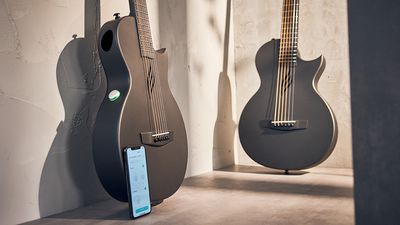“Redefines what it means to take music on the road”: With app integration and a space age carbon fiber build, is the $270 TravelMate-E smart guitar Harley Benton’s boldest release yet?