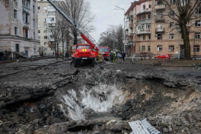 Russian Missile Attack Causes Power Outages And Casualties In Ukraine