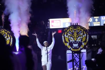 LSU Basketball Star Angel Reese Credits Parents For Athletic Success