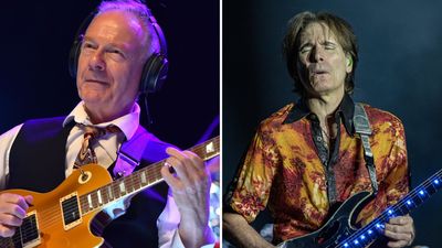 “Steve Vai is the only guitarist who could play my parts. I’m totally psyched for this”: Robert Fripp gives his blessing for a new King Crimson supergroup, featuring Steve Vai, Adrian Belew, Tony Levin and Danny Carey