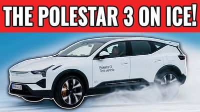 I Tested A Polestar 3 On A Frozen Lake. It Handles Ice Like A Pro Dancer