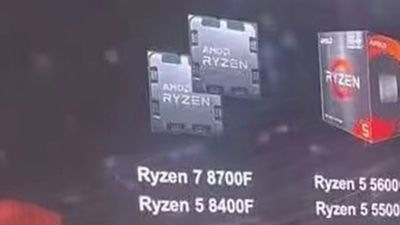 AMD debuts China-only Ryzens at AI summit — Ryzen 7 8700F and Ryzen 5 8400F ditch the iGPU