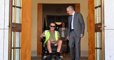From Toolleen to Canberra - Wozza's lawnmower ride delivers message on MND