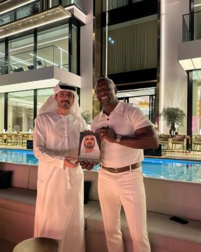 Celebrating Friendship: Terry Crews And Muhammad Binghatti Unite