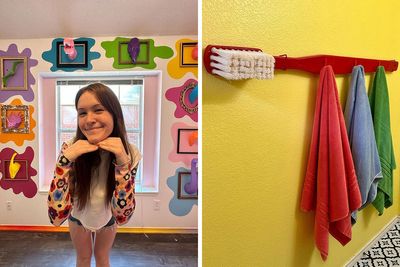 Woman Shows Off Her Uniquely Colorful Home Online, Goes Viral As Netizens Are Mesmerized By It