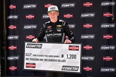 Zilisch smashes track record twice to win COTA Truck pole on debut