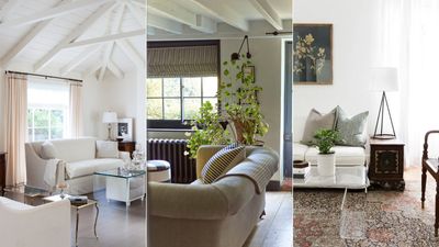 7 modern farmhouse living room ideas for a classic scheme that has the perfect amount of lived-in feel