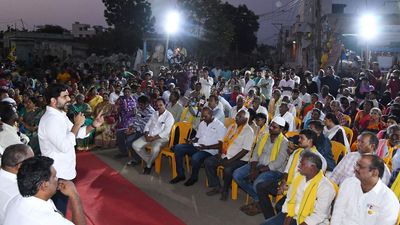 Will begin Amaravati construction within months of forming govt.: Lokesh