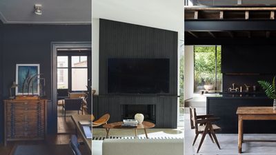 6 designer-approved ways to use black paint for an on trend moody scheme