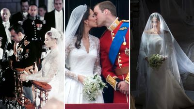 32 of the most iconic royal wedding pictures ever, from Kate Middleton to Grace Kelly's glamorous nuptials