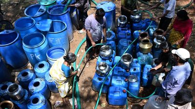 Water tanker demand surges in western Hyderabad
