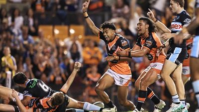 Tigers get in on Leichhardt party to sink sorry Sharks