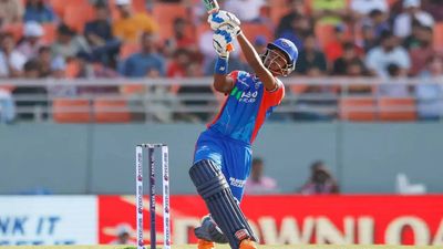 Watch: 4, 6, 4, 4, 6 - Abishek Porel makes late 'Impact', takes Harshal Patel to cleaners