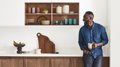"It Makes Your Kitchens So Relaxing" — Eric Adjepong's New Crate & Barrel Line Embodies Our Favorite Trend