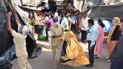 Pedestrian movement eased at Devaraja Market