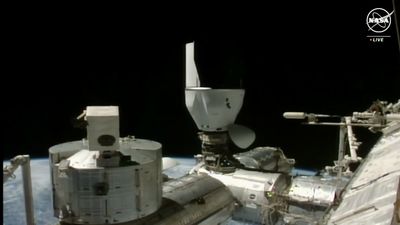 SpaceX's Dragon capsule docks at ISS on 30th cargo mission for NASA