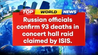 Russian Officials Confirm 93 Dead In Concert Hall Raid
