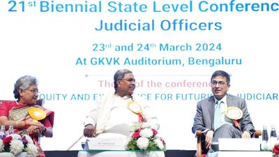 Karnataka’s judiciary is leading social transformation with highest number of women civil judges: CJI Chandrachud