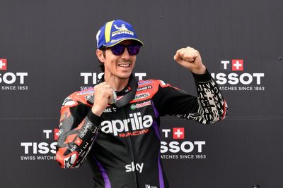 Vinales "closes the circle" with first Aprilia win in Portugal MotoGP sprint